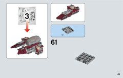 LEGO 75135 instructions page 45 – build guide