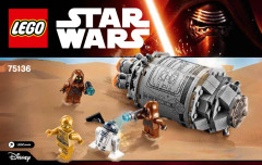 LEGO 75136 instructions page 1 – build guide