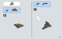 LEGO 75136 instructions page 21 – build guide