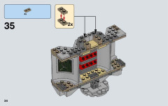 LEGO 75136 instructions page 34 – build guide