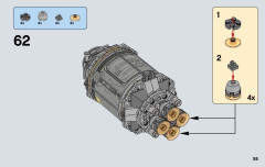 LEGO 75136 instructions page 55 – build guide