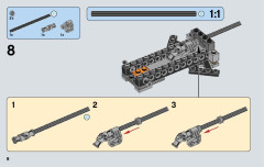 LEGO 75137 instructions page 8 – build guide