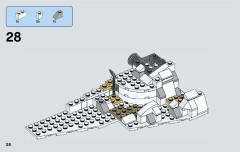 LEGO 75138 instructions page 28 – build guide