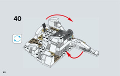 LEGO 75138 instructions page 40 – build guide