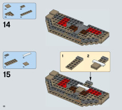 LEGO 75139 instructions page 10 – build guide