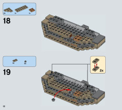 LEGO 75139 instructions page 12 – build guide