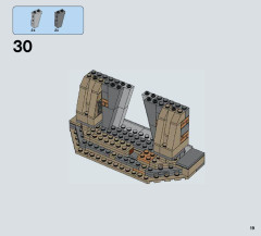 LEGO 75139 instructions page 19 – build guide