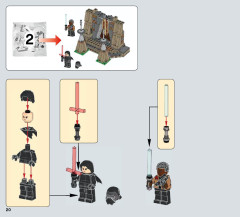 LEGO 75139 instructions page 20 – build guide