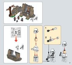 LEGO 75139 instructions page 3 – build guide