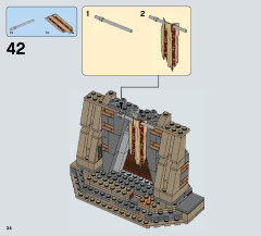 LEGO 75139 instructions page 34 – build guide