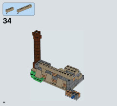 LEGO 75139 instructions page 54 – build guide