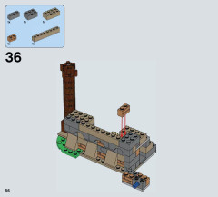 LEGO 75139 instructions page 56 – build guide