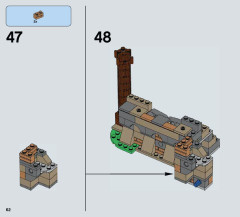 LEGO 75139 instructions page 62 – build guide
