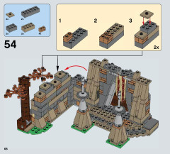 LEGO 75139 instructions page 68 – build guide