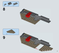 LEGO 75139 instructions page 7 – build guide