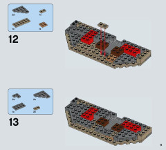 LEGO 75139 instructions page 9 – build guide