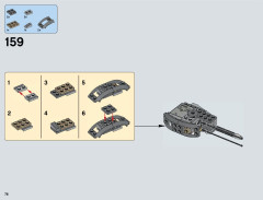 LEGO 75140 instructions page 76 – build guide