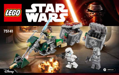 LEGO 75141 instructions page 1 – build guide