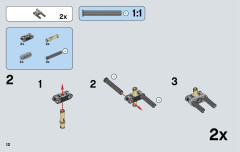 LEGO 75142 instructions page 12 – build guide