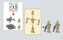 LEGO 75142 instructions page 3 – build guide