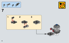 LEGO 75142 instructions page 8 – build guide