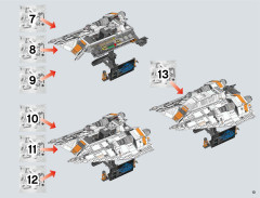 LEGO 75144 instructions page 13 – build guide