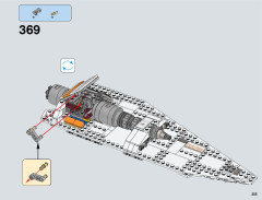 LEGO 75144 instructions page 255 – build guide