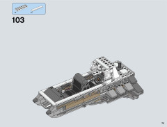 LEGO 75144 instructions page 75 – build guide
