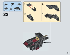 LEGO 75145 instructions page 21 – build guide