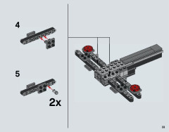 LEGO 75145 instructions page 33 – build guide