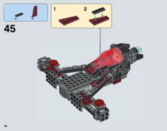 LEGO 75145 instructions page 44 – build guide