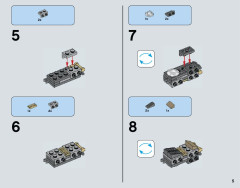 LEGO 75145 instructions page 5 – build guide