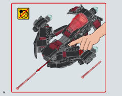 LEGO 75145 instructions page 70 – build guide