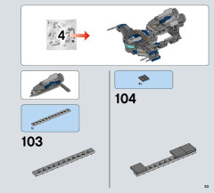 LEGO 75147 instructions page 53 – build guide