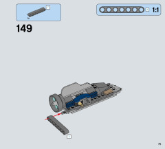 LEGO 75147 instructions page 71 – build guide
