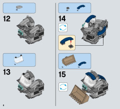 LEGO 75147 instructions page 8 – build guide