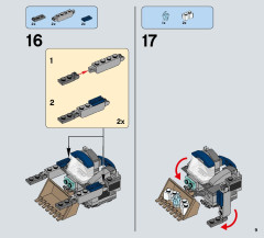 LEGO 75147 instructions page 9 – build guide