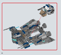 LEGO 75147 instructions page 90 – build guide