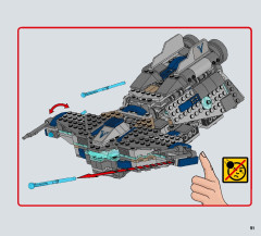 LEGO 75147 instructions page 91 – build guide