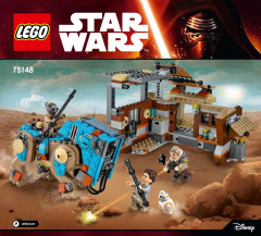 LEGO 75148 instructions page 1 – build guide