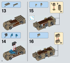LEGO 75148 instructions page 8 – build guide