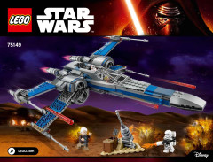 LEGO 75149 instructions page 1 – build guide