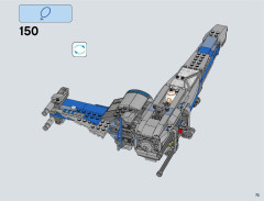 LEGO 75149 instructions page 73 – build guide