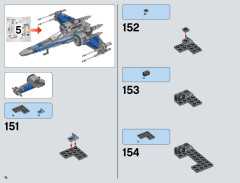 LEGO 75149 instructions page 74 – build guide