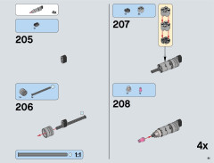 LEGO 75149 instructions page 91 – build guide