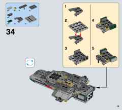 LEGO 75150 instructions page 19 – build guide