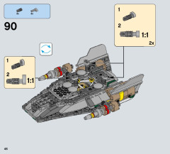 LEGO 75150 instructions page 46 – build guide