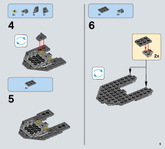 LEGO 75150 instructions page 5 – build guide