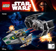 LEGO 75150 instructions page 1 – build guide