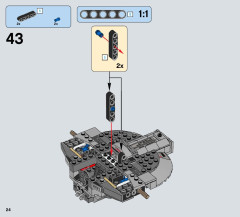 LEGO 75150 instructions page 24 – build guide